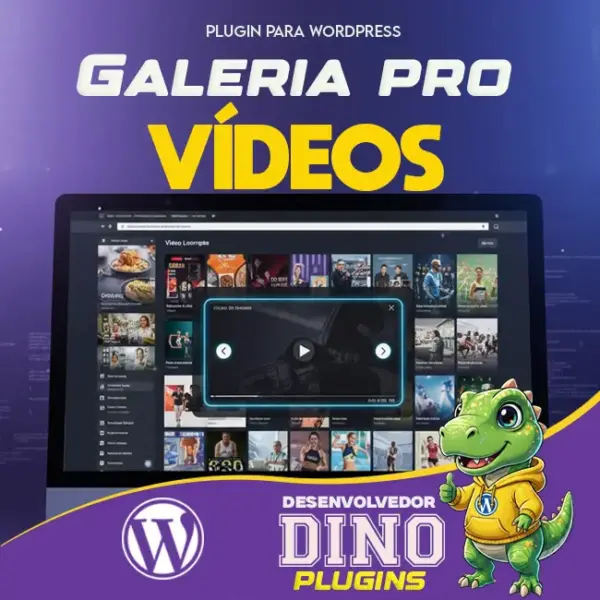 Galeria Vídeos PRO: A solução definitiva para exibição de vídeos com estilo Modal