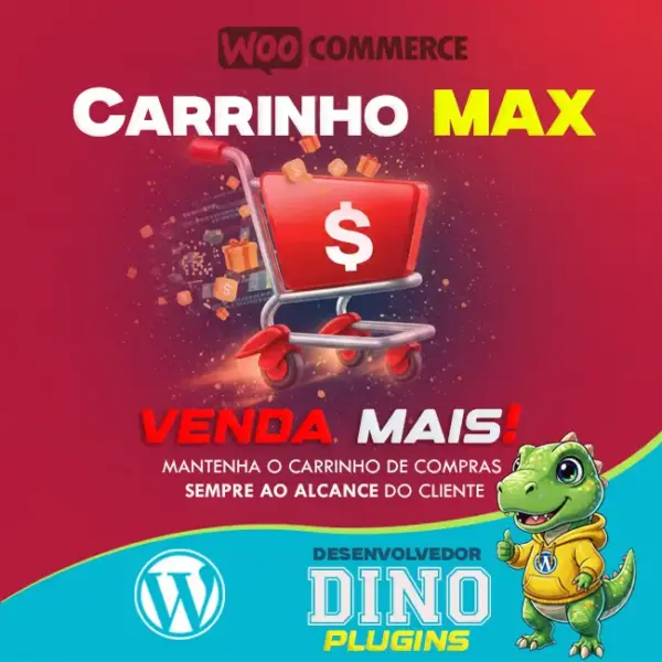 Carrinho Max é um Plugin que exibe carrinho de compras flutuante no Woocommerce