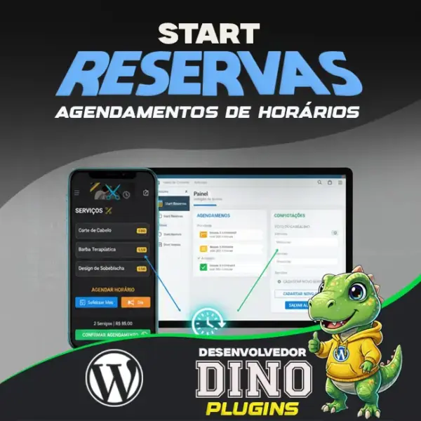 Plugin com Sistema Profissional para Agendamento de Horários para Salão, Barbearia e clínicas
