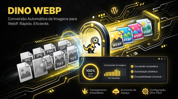 Dino Webp Conversor de imagens